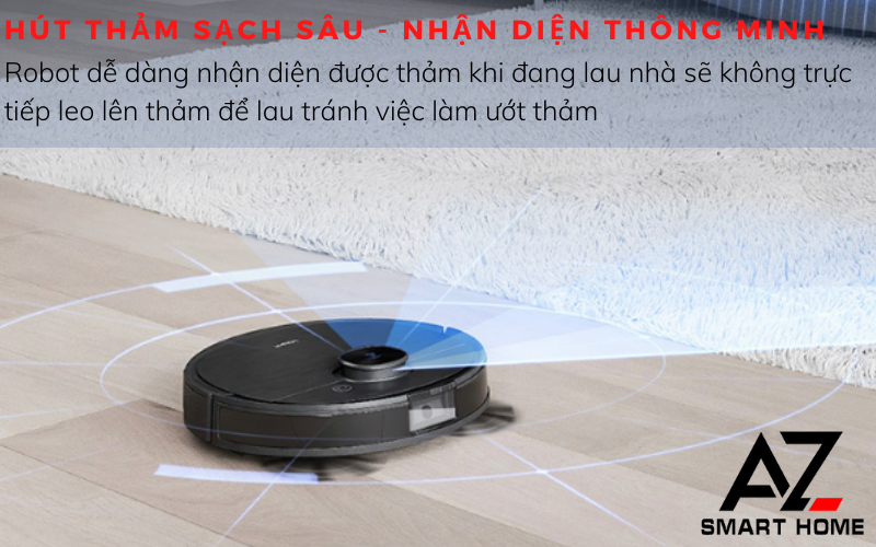 Robot hút bụi lau nhà Ecovacs Deebot T9 AIVI Đà Nẵng