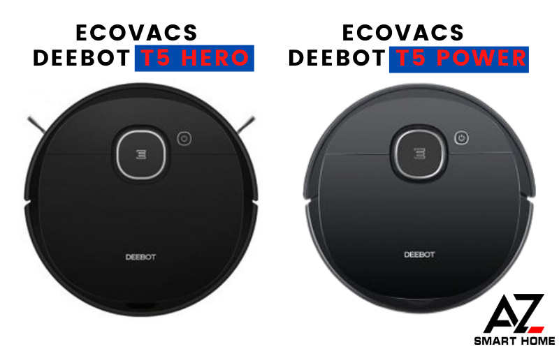 So sánh hai dòng robot hút bụi Ecovacs Deebot T5 Hero và T5 Power Đà Nẵng